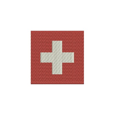 Aufnäher Flagge Schweiz midi