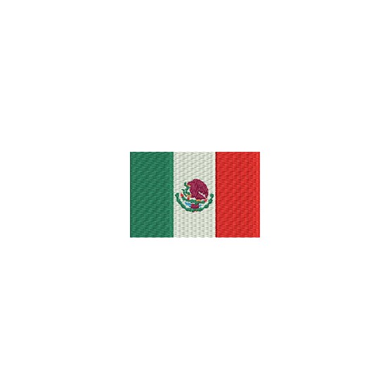 Aufnäher Flagge Mexico midi