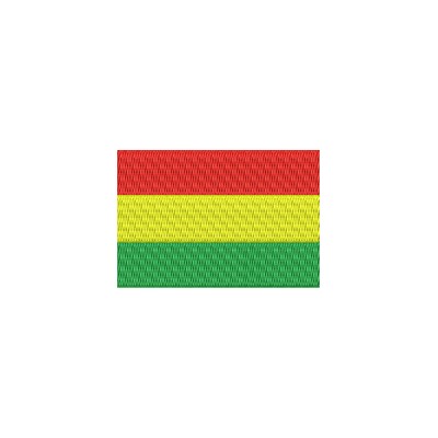 Aufnäher Flagge Bolivien midi