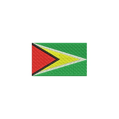 Aufnäher Flagge Guyana midi