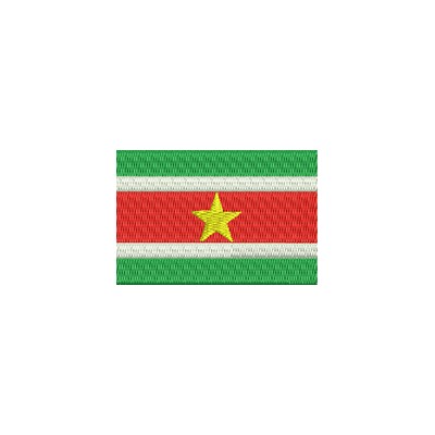 Aufnäher Flagge Suriname midi