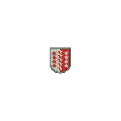 Aufnäher Wappen Wallis mini
