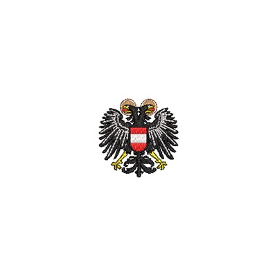 Aufnäher Wappen Österreich mini