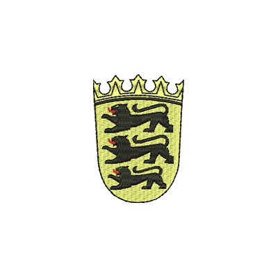Aufnäher Wappen Baden Würtenberg midi