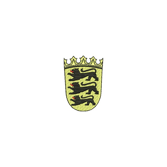 Aufnäher Wappen Baden Würtenberg midi