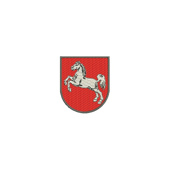 Aufnäher Wappen Niedersachsen midi
