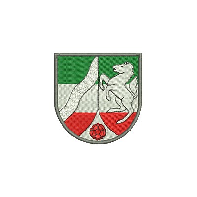 Aufnäher Wappen Nordrhein Westfahlen midi