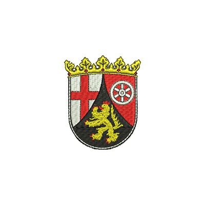 Aufnäher Wappen Rheinland Pfalz midi