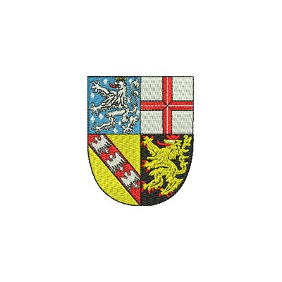 Aufnäher Wappen Saarland midi