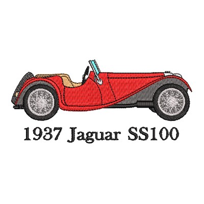 Aufnäher Jaguar SS-100