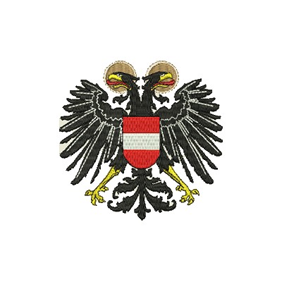 Aufnäher Wappen Österreich midi