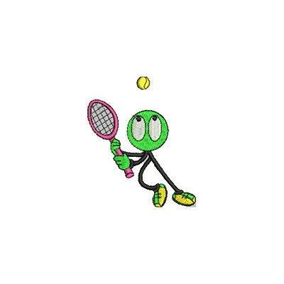 Aufnäher Tennis Boy midi
