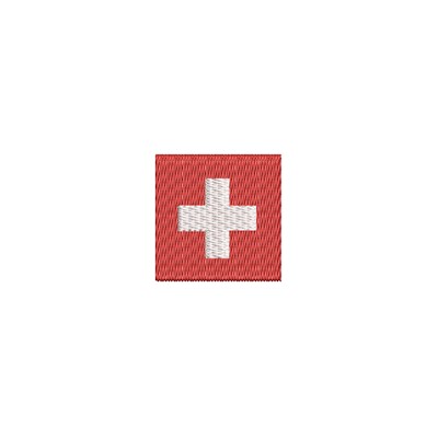 Aufnäher Flagge Schweiz mini