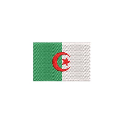 Aufnäher Flagge Algerien midi