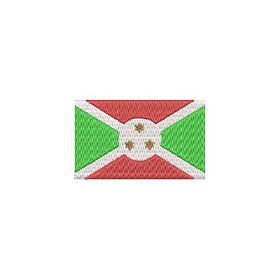 Aufnäher Flagge Burundi midi