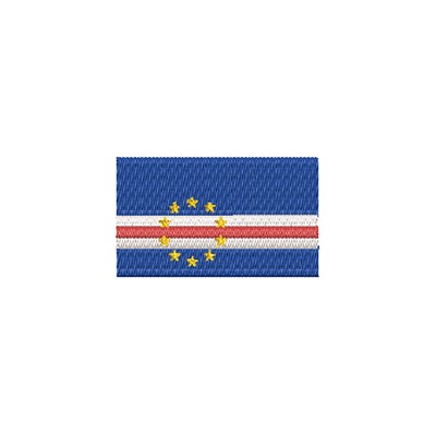 Aufnäher Flagge Cape Verde midi