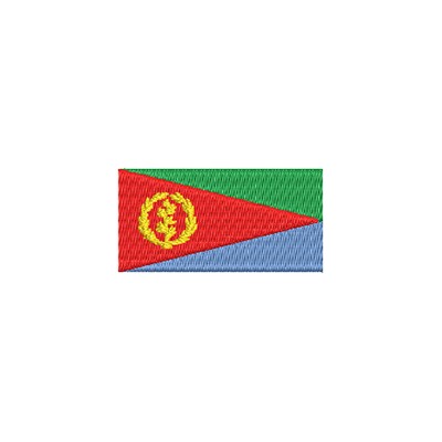 Aufnäher Flagge Eritrea midi