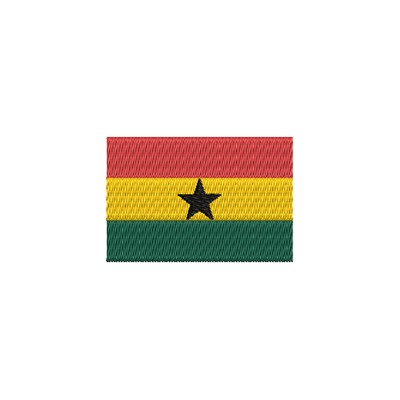 Aufnäher Flagge Ghana midi