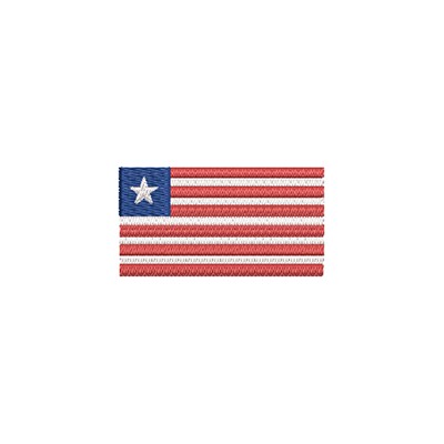 Aufnäher Flagge Liberia midi