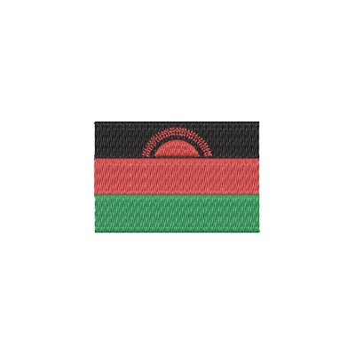 Aufnäher Flagge Malawi midi