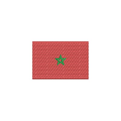 Aufnäher Flagge Marocco midi