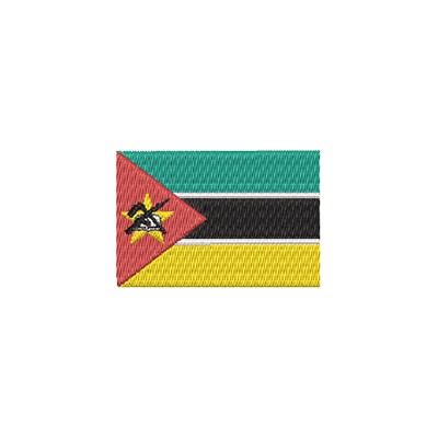 Aufnäher Flagge Mozambique midi