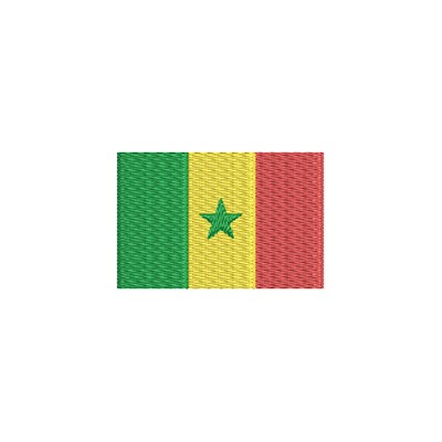 Aufnäher Flagge Senegal midi