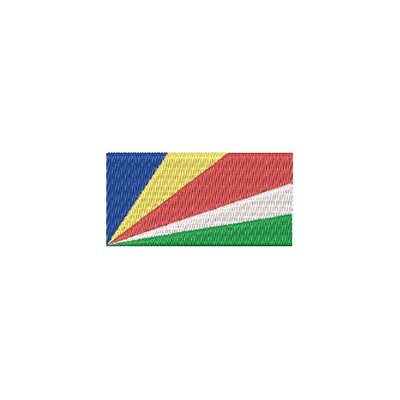 Aufnäher Flagge Seychelles midi
