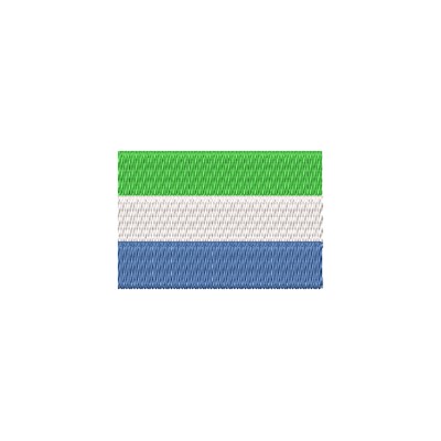 Aufnäher Flagge Sierra Leone midi
