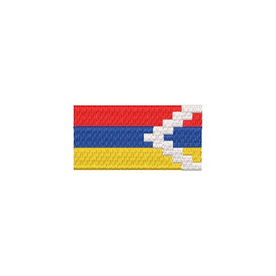Aufnäher Flagge Artsakh midi