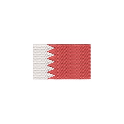 Aufnäher Flagge Bahrain midi