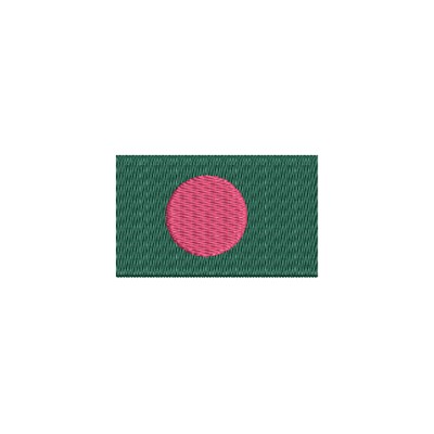Aufnäher Flagge Bangladesch midi