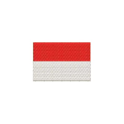 Aufnäher Flagge Indonesien midi