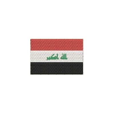 Aufnäher Flagge Irak midi