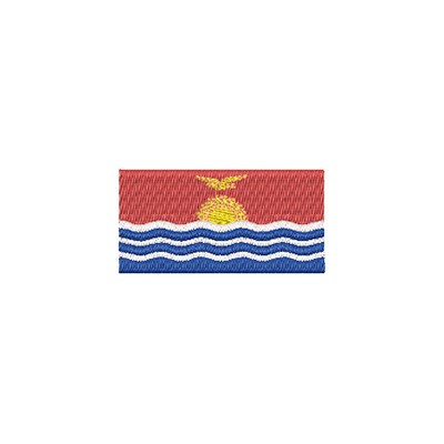 Aufnäher Flagge Kiribati midi