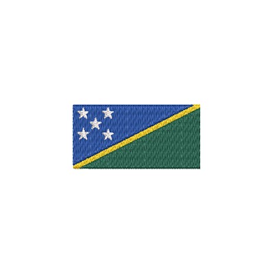 Aufnäher Flagge Salomonen midi