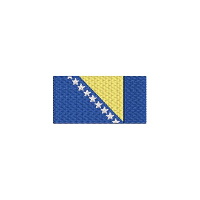 Aufnäher Flagge Bosnien midi