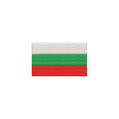 Aufnäher Flagge Bulgarien midi