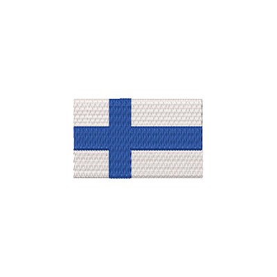 Aufnäher Flagge Finnland midi