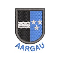 Wappen Aargau mini mit Name