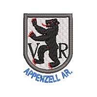 Wappen Appenzell Au. mini mit Name