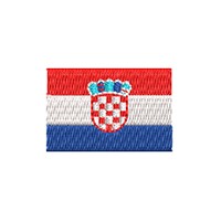 Flagge Kroatien mini
