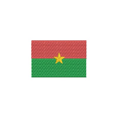Flagge Burkina Faso midi