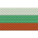 Flagge Bulgarien midi