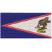 Flagge Americanisch Samoa midi