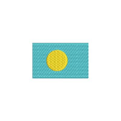 Flagge Palau midi